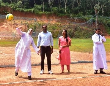 RGUHS Mysore Zone Throwball (M&W) and Tennikoit (W) Tournament 2023-24 at Fr. Muller’s
