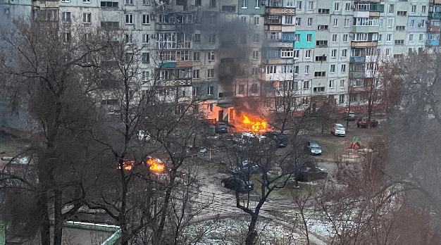 Russian forces seize huge Ukrainian nuclear plant, fire extinguished Russian forces seize huge Ukrainian nuclear plant, fire extinguished