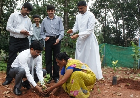 The Annual Tree Planting Festival held at Fr. Muller, Mangalore