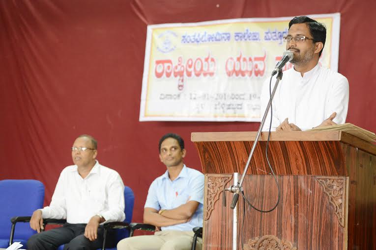 Valedictory function of National Youth Week at St. Philomena College, Puttur