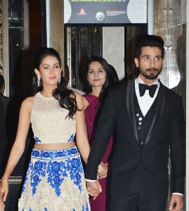 Shahid Kapoor, Mira Rajput’s wedding reception