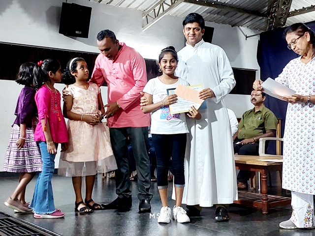 Catholic Sabha City Varado Elocution Competition 2023 held at Bondel.