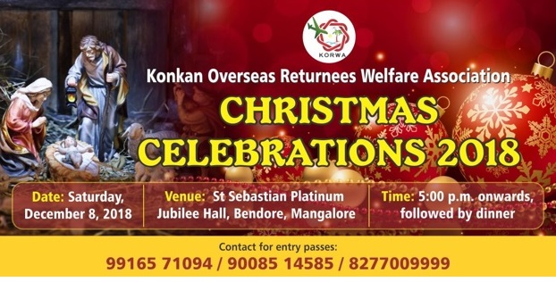Christmas Celebration 2018 by Konkan Overseas Returnees Welfare Association