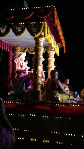 Sharada Utsav concluded with immersion of Durga Idol at Kallianpur