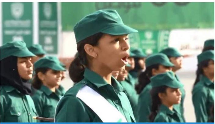 Indian girl leads Dubai Police oath ceremony in Arabic