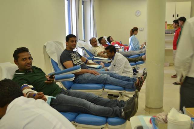 Emirates Pangalites, UAE conduct Blood donation drive