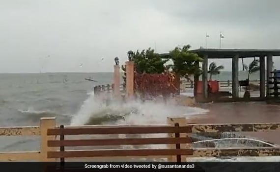 Cyclone Gulab Reaches Andhra Pradesh, Odisha, Winds Up To 100 Kmph