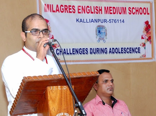 Adolescent Program held at Milagres English School, Kallianpur