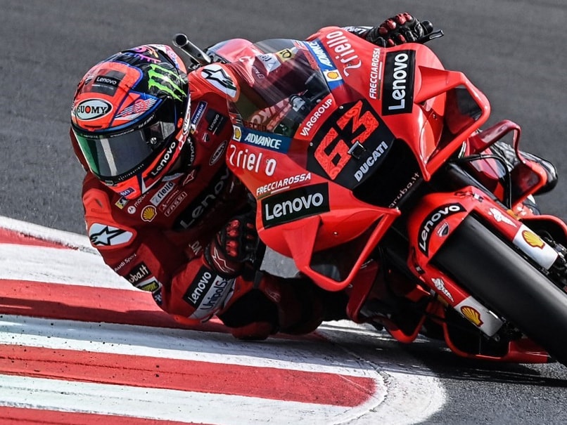 Francesco Bagnaia Takes San Marino MotoGP Pole With Record Lap Francesco Bagnaia Takes San Marino MotoGP Pole With Record Lap