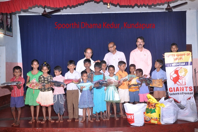 Kundapur: Jayants donation to Spoorthydham.