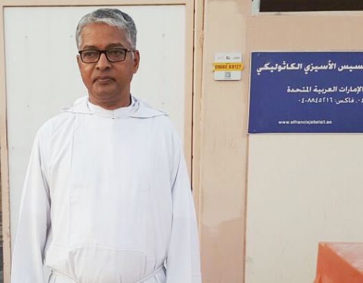 Dubai:  Fr. Wilson Andrade takes charge as Asst. PP at St. Francis of Assisi Church, Jebel Ali.