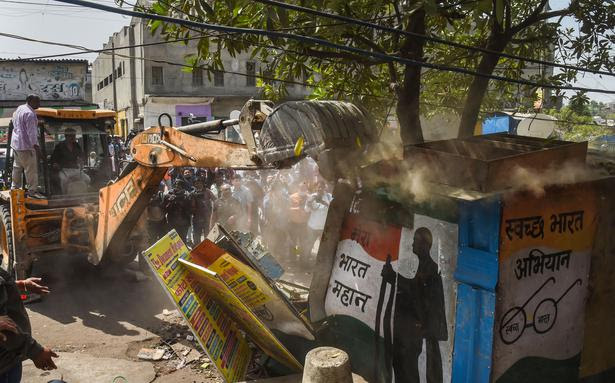Supreme Court orders halt to eviction drive in Delhi’s Jahangirpuri