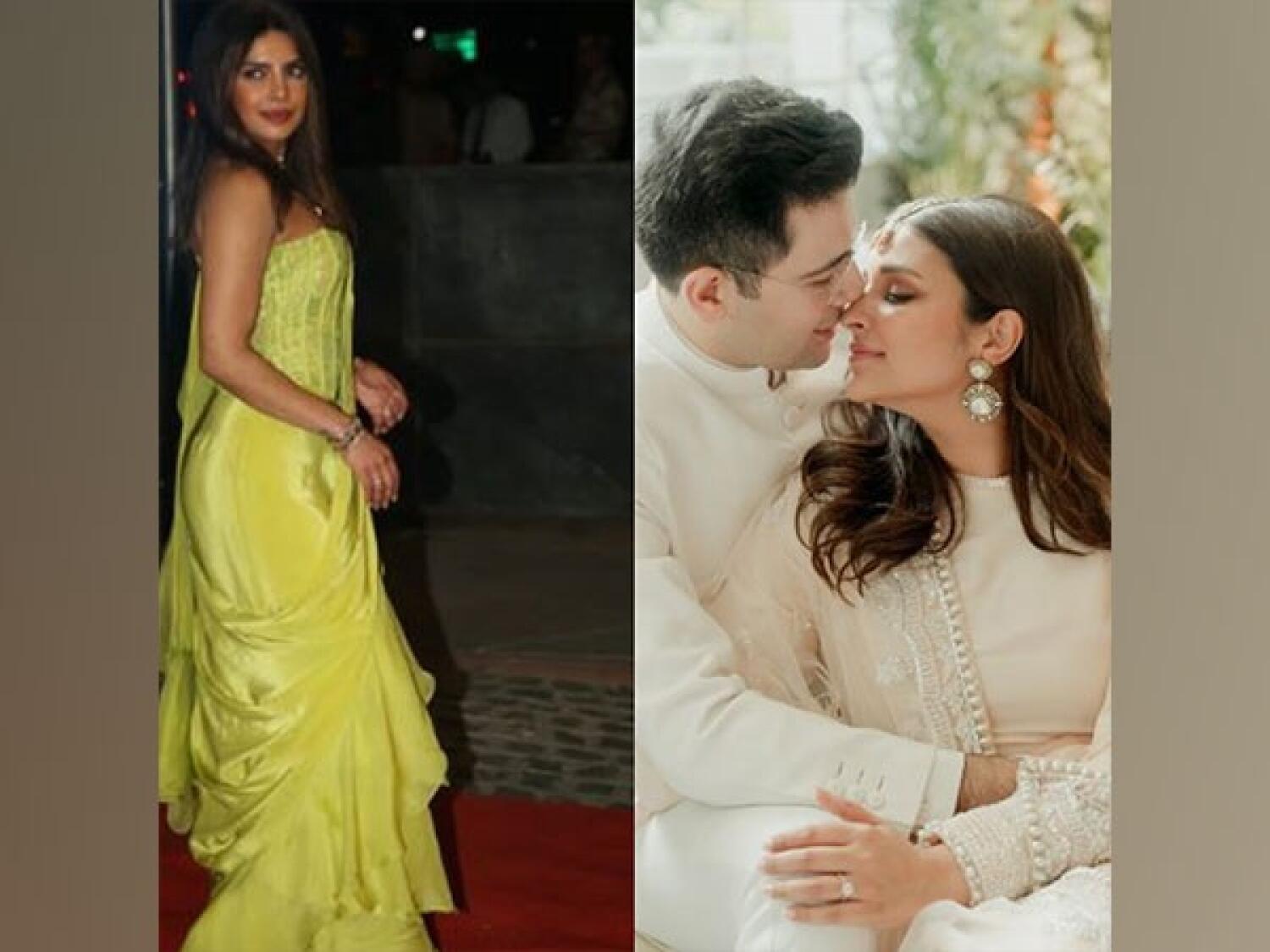 Parineeti Chopra, Raghav Chadha gets engaged - Priyanka Chopra attends.