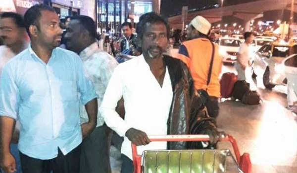Dubai-based Indian who walked 1,000km finally flies home