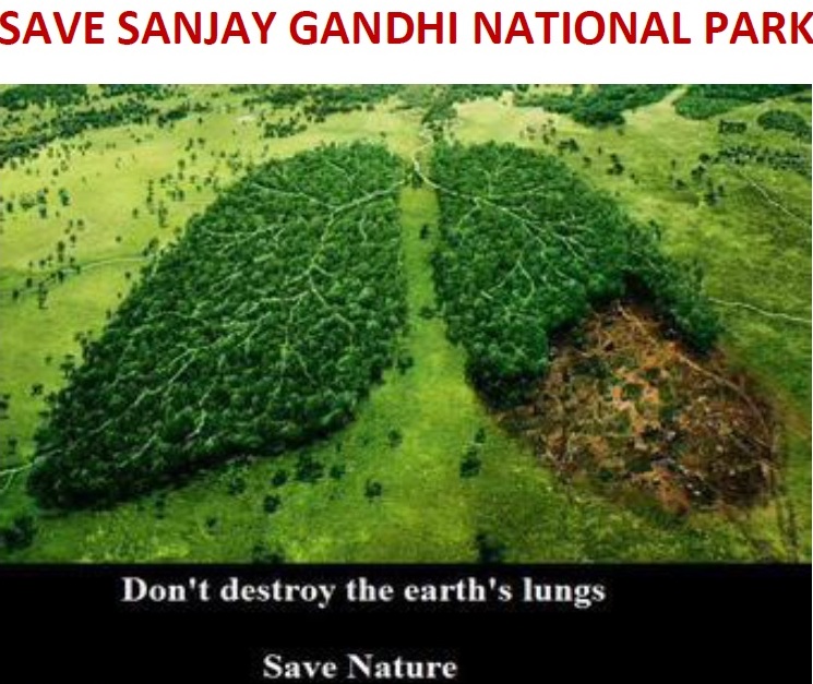 Mumbai: Protest to Protect the Sanjay Gandhi National Park.