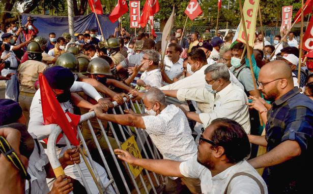 Trade unions to go on two-day Bharat Bandh Trade unions to go on two-day Bharat Bandh