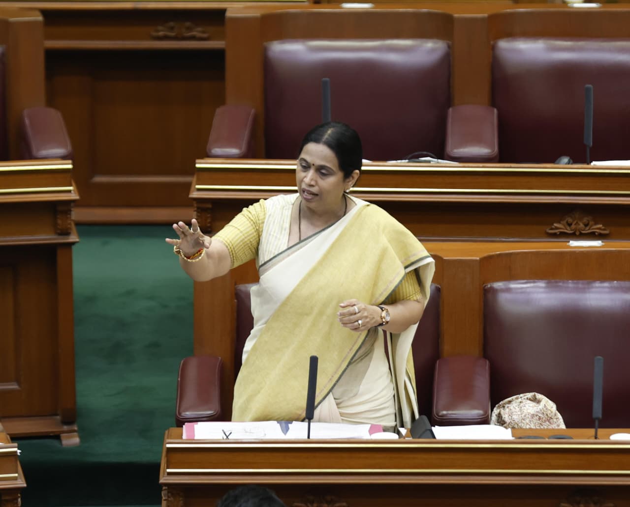 ಸ್ಪಷ್ಟತೆ ಹಾಗೂ ಬದ್ಧತೆಯಿಂದ ಗೃಹಲಕ್ಷ್ಮಿ ಯೋಜನೆ ಜಾರಿ: ಸಚಿವೆ ಲಕ್ಷ್ಮೀ ಹೆಬ್ಬಾಳಕರ್ ಸ್ಪಷ್ಟತೆ ಹಾಗೂ ಬದ್ಧತೆಯಿಂದ ಗೃಹಲಕ್ಷ್ಮಿ ಯೋಜನೆ ಜಾರಿ: ಸಚಿವೆ ಲಕ್ಷ್ಮೀ ಹೆಬ್ಬಾಳಕರ್