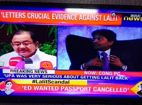 Lalit Modi to P Chidambaram: My passport was cancelled illegally by you