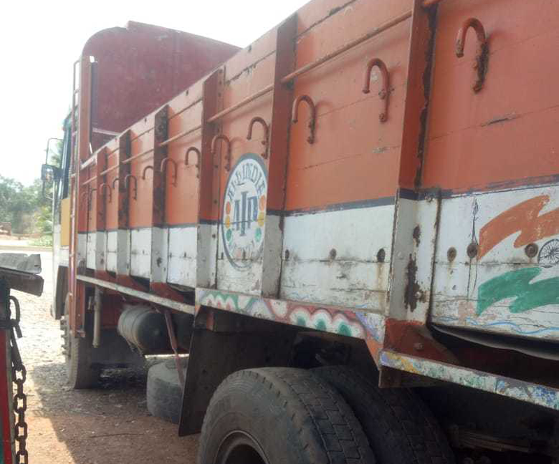 Shiroor-Nirgadde: Lorry stolen from a garage