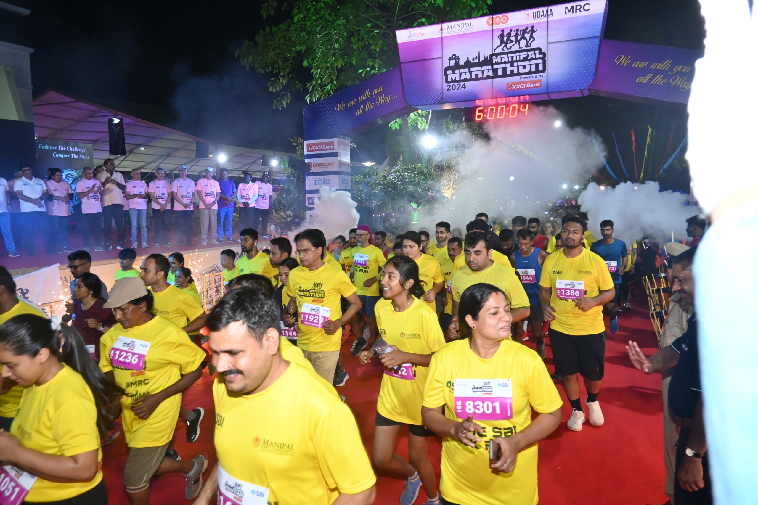 MAHE organized the 6th edition of the Manipal Marathon, pledging to support Hospice Palliative Care with the motto of ‘We are with you all the way’