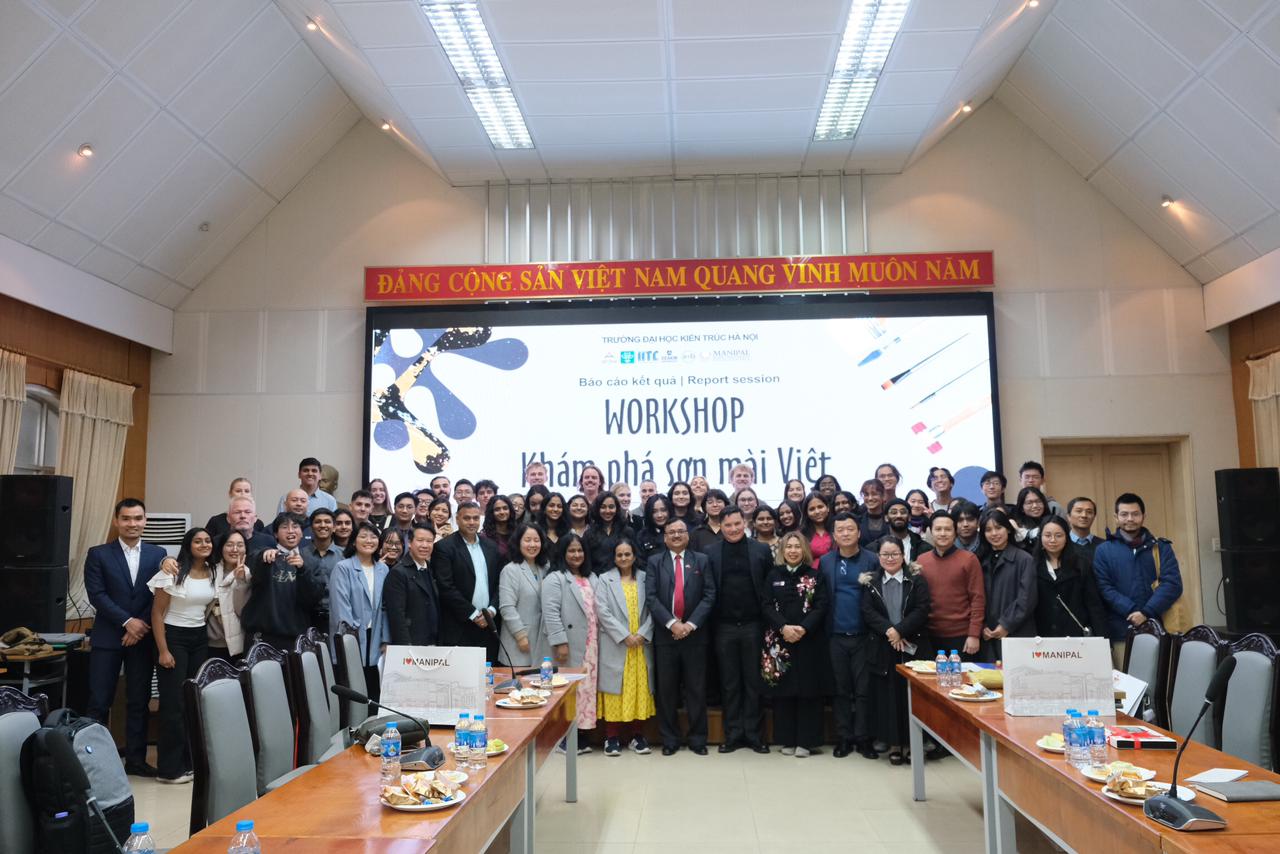 Manipal School of Architecture Participates in Prestigious Intercultural Dialogue through Design (iDiDe) Program in Hanoi, Vietnam
