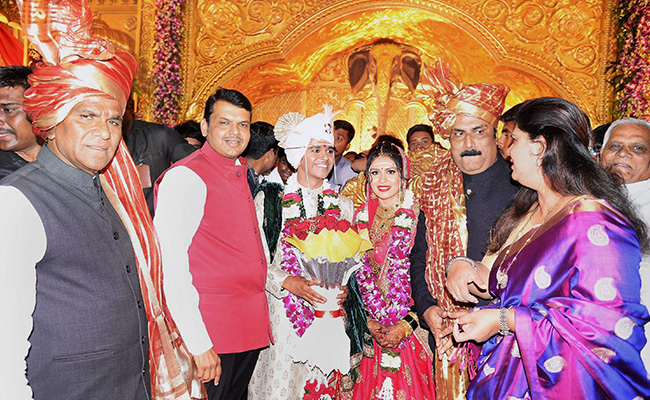 Designer Tent, 30,000 Guests: BJP Lawmaker’s Lavish Wedding In Drought-Hit Maharashtra