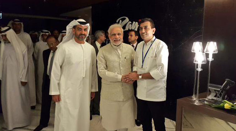 Sanjeev Kapoor’s vegetarian spread for Modi in UAE