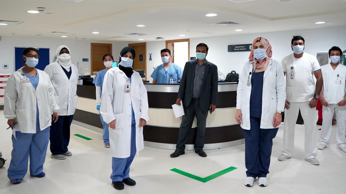 Coronavirus: new Abu Dhabi hospital built in 48 hours Coronavirus: new Abu Dhabi hospital built in 48 hours