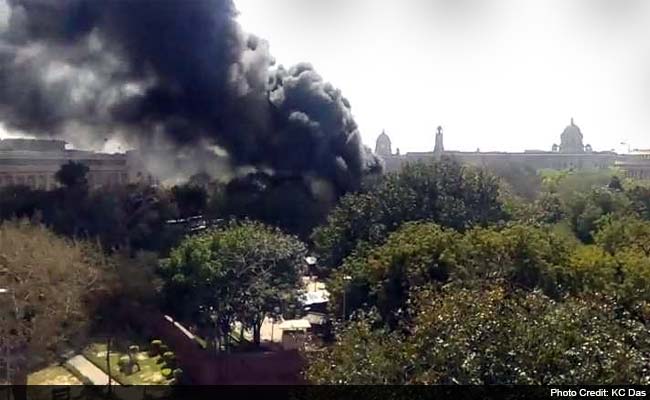 Massive Fire at Parliament Complex Brought Under Control