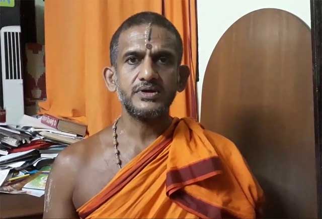 Udupi: My reaction on eggs result of misinformation, conspiracy - Pejawar Swamiji Udupi: My reaction on eggs result of misinformation, conspiracy - Pejawar Swamiji