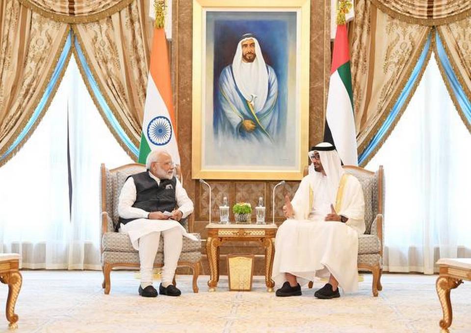 UAE honours PM Modi with highest civilian award
