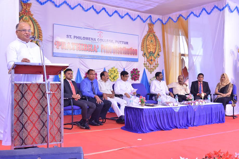Prathiba Day celebration held at St Philomena College, Puttur