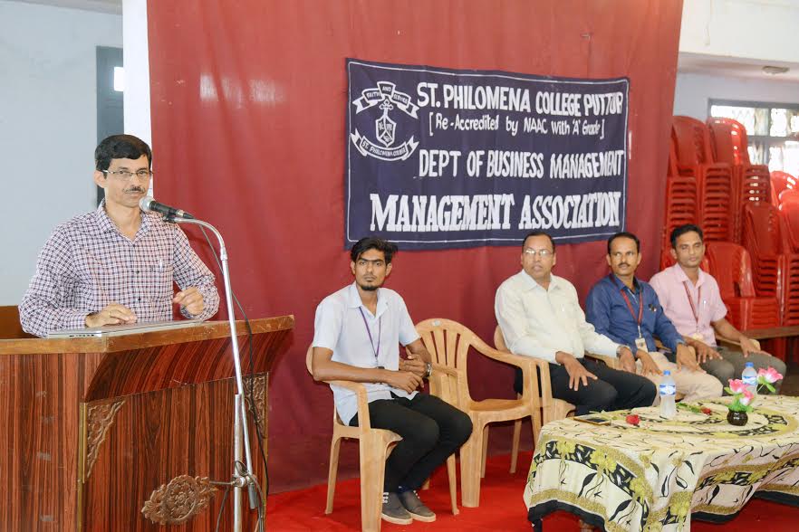 The Management Association of St Philomena College organized guest lecture on GST