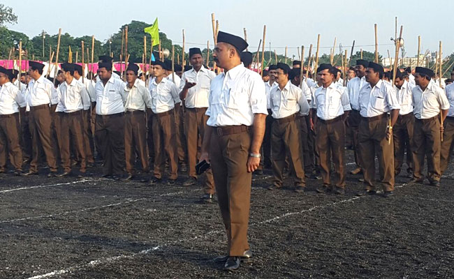 RSS Says Goodbye To Iconic Khaki Shorts, Switches To Trousers