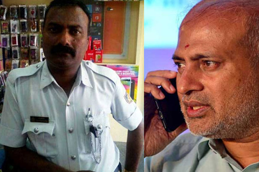 Head constable suspended for stopping Sa Ra Mahesh’s car