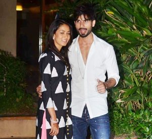 Shahid Kapoor poses with glowing wife Mira Rajput