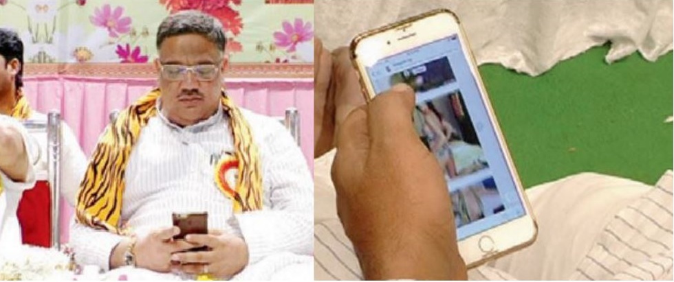 Minister Tanveer Sait caught watching porn during Tipu Jayanti