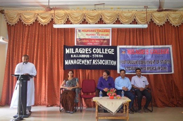 Milagres College organized Workshop on how to face interview and face it