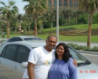 Fiona and Achutha Prabhu,Dubai Fiona and Achutha Prabhu,Dubai